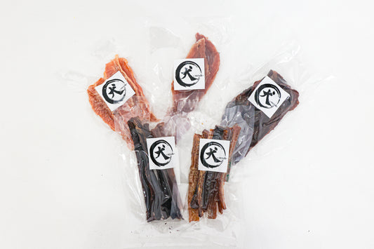 【通販限定/大袋】ご褒美 5点セット(しいら、マグロ、鶏ささみ、馬、豚)