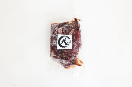 【冷凍/静岡産】鹿（モモ）/生肉ブロック（500g）