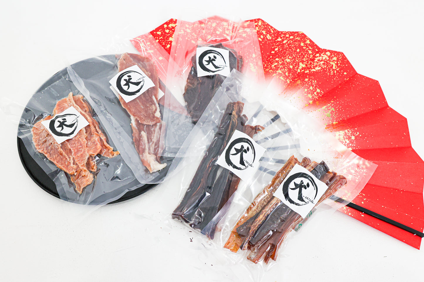 【通販限定/大袋】ご褒美 5点セット（しいら、マグロ、鶏ささみ、馬、豚）