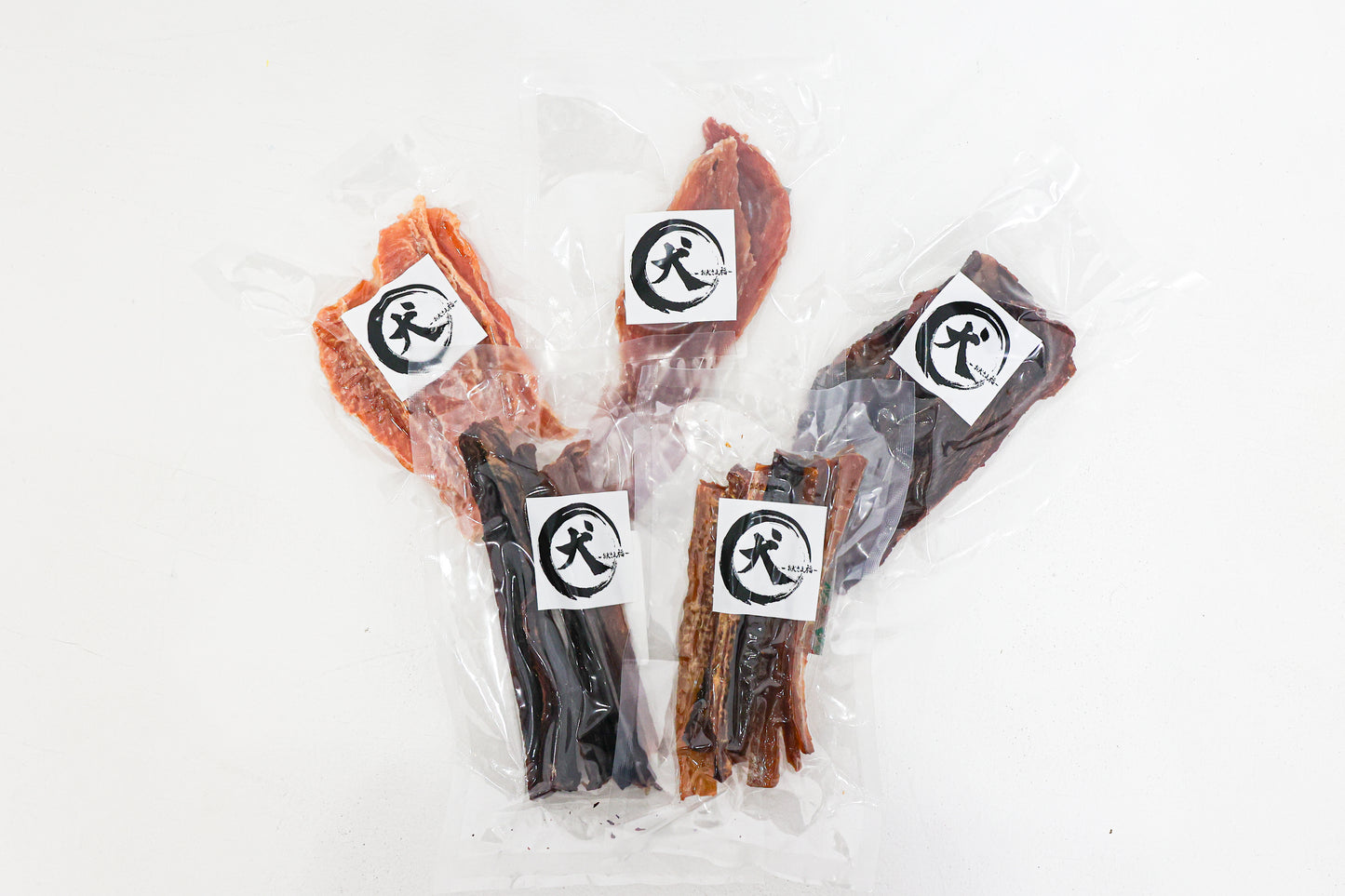 【通販限定/大袋】ご褒美 5点セット（しいら、マグロ、鶏ささみ、馬、豚）