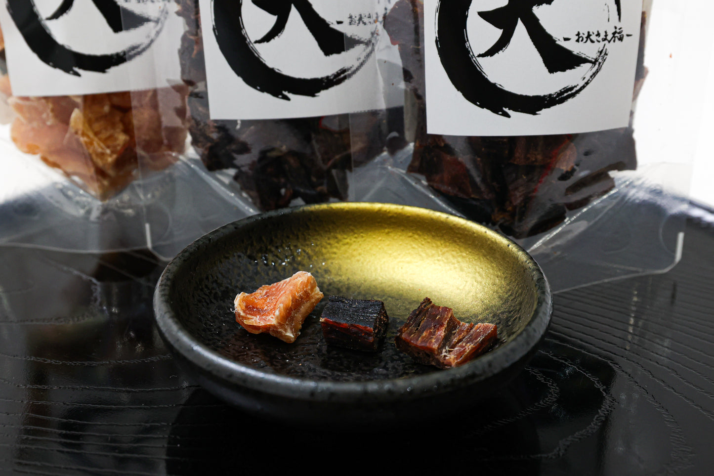 【お正月限定/小袋】ご褒美3点セット（鶏ささみ、マグロ、馬）