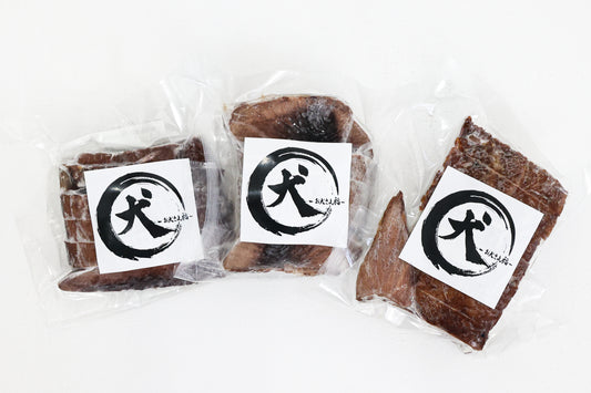 【冷凍/静岡産】バチマグロ血合い/３個セット（小袋／焼成前100g）